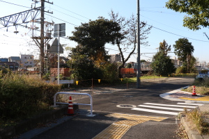 柵を設置