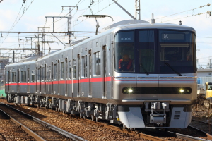 喜多山駅で折り返し