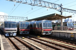 尾張瀬戸駅での一コマ