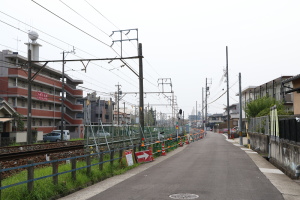 工事区間東端