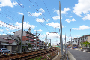 工事区間東端