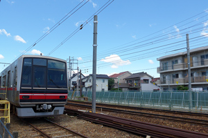 喜多山駅留置線横