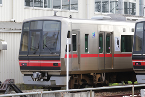 ヘッドマークが剥がされた4014F