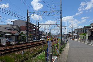 工事区間東端