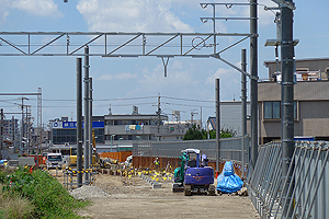 喜多山駅北側