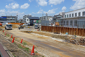 基礎の溝
