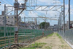 喜多山駅西側