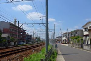 工事区間東端