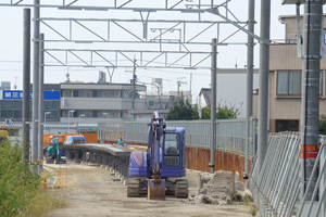 喜多山駅北側