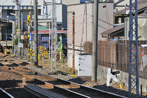入換信号機跡
