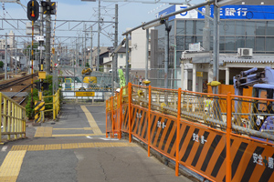 喜多山駅下りホーム