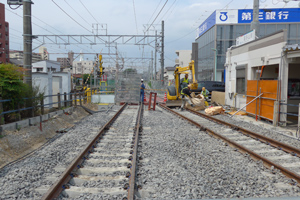 喜多山駅西側