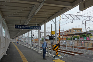 長い通路
