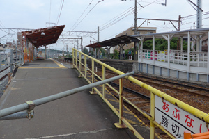 閉鎖された旧1番線