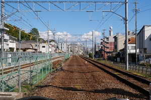 喜多山3ロ号踏切の大森側