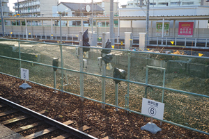 列車接近警報機設置