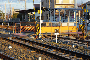 喜多山駅構内踏切