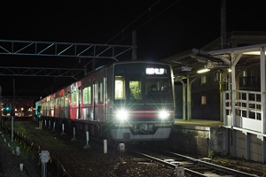 最終上り列車到着