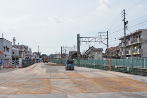 喜多山駅西側