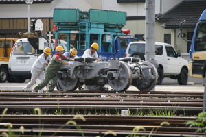 台車移動