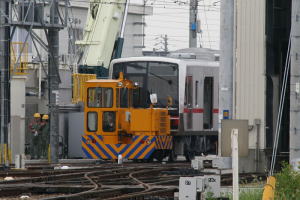 牽引車で移動