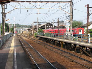 喜多山駅ホーム尾張瀬戸方
